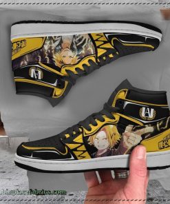 Denki Kaminari Boot Sneakers Custom My Hero Academia Anime Shoes
