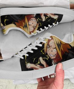 Denki Kaminari My Hero Academia Low top Leather Stan Smith Sneaker, Casual Shoes
