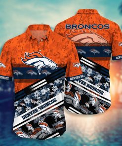Denver Broncos NFL Hawaiian Aloha Shirts NFL