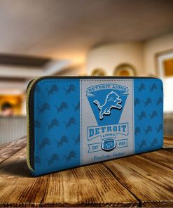 Detroit Lions Custom Name Zippy Long Wallets Detroit Lions Custom Name Zippy Long Wallets
