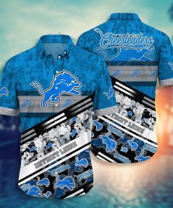 Detroit Lions NFL Hawaiian Aloha Shirts NFL