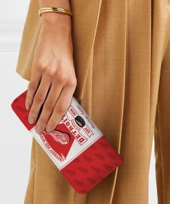 Detroit Red Wings Custom Name Zippy Long Wallets Detroit Red Wings Custom Name Zippy Long Wallets