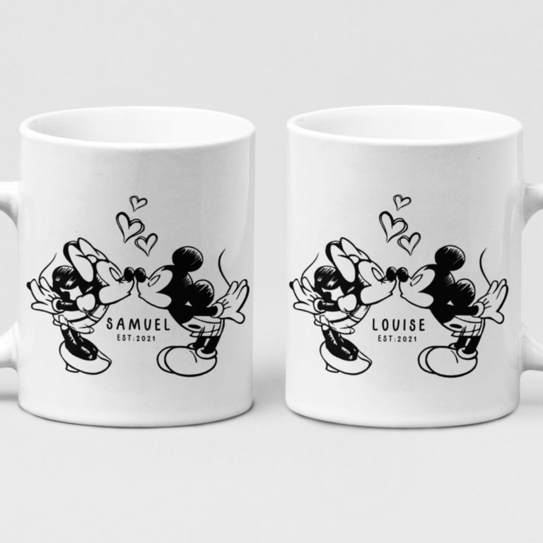 Disney Gift Couple In Love Mug