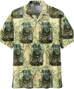 Drag Racing Summer Vacation Hawaiian Shirt