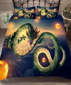 Dragon Ball Z Bed Set Shenron Eternal Anime Bedding