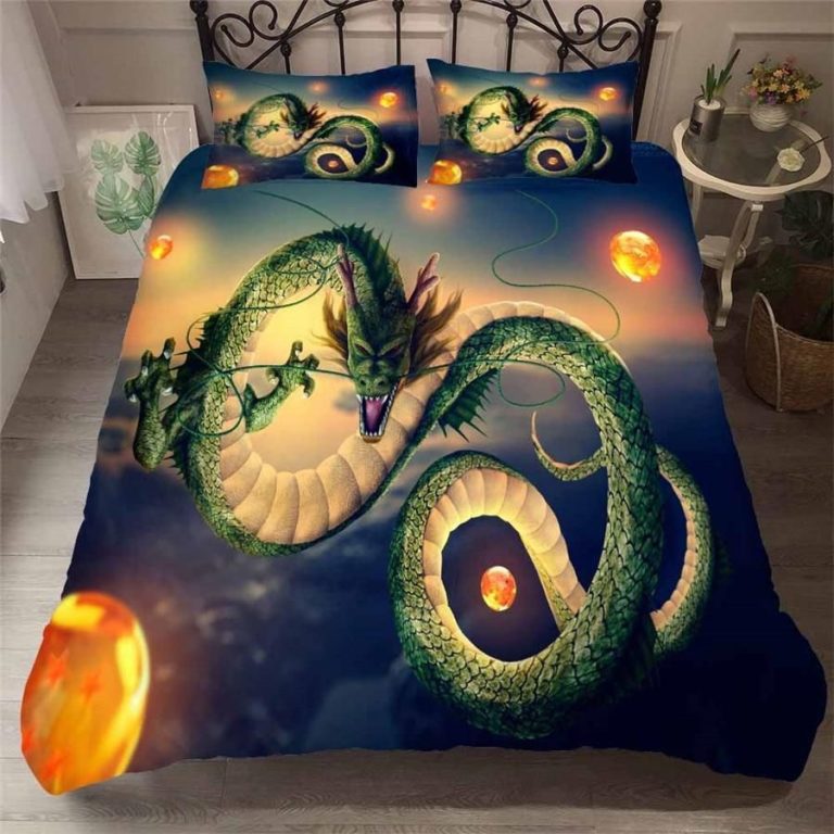Dragon Ball Z Bed Set Shenron Eternal Anime Bedding