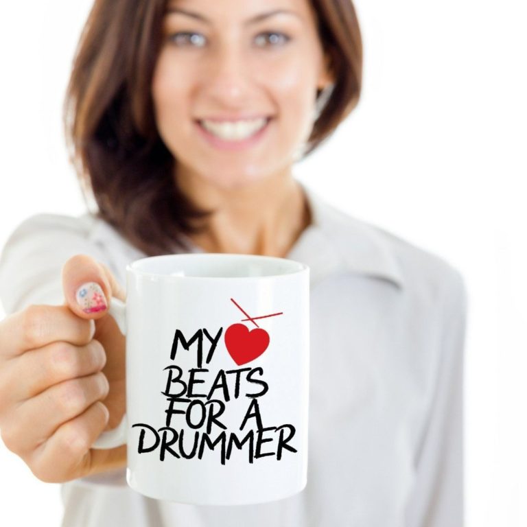 Drummer Boyfriend Ceramic Mug Valentine