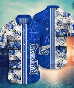 Duke Blue Devils Hawaiian Aloha Shirts NCAA