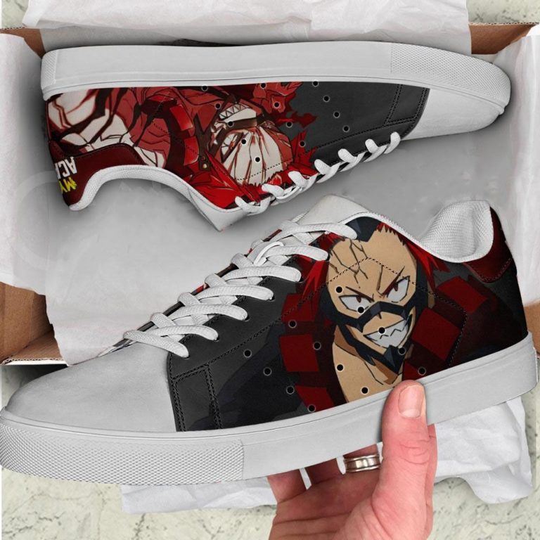 Eijiro Kirishima My Hero Academia Low top Leather Stan Smith Sneaker, Casual Shoes