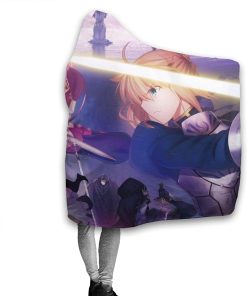 Fatezero Throw Hooded Blanket – Anime Wearable Soft Printed Blanket Fatezero Throw Hooded Blanket – Anime Wearable Soft Printed Blanket