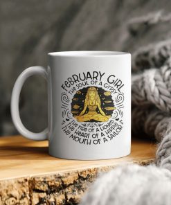 February Girl The Soul Of A Gypsy Ceramic Mug