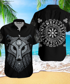 Fenrir 3D Vikings Hawaiian Shirt