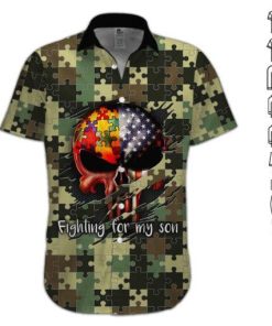 Fighting For My Son Hawaiian Shirt