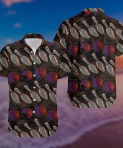 Find Old Bowling So Cute Short Sleeve Printed Button Down