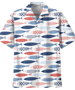 Fishing Casual Button Down Short Sleeve Shirt