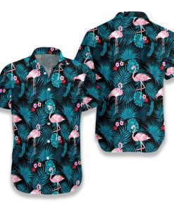 Flamingo Aloha Hawaiian Shirt