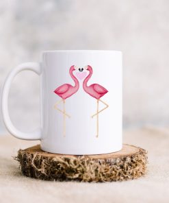Flamingo Coffee Ceramic Mug