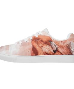 Flamingo Low top Leather Stan Smith Sneaker, Casual Shoes Flamingo Low top Leather Stan Smith Sneaker, Casual Shoes