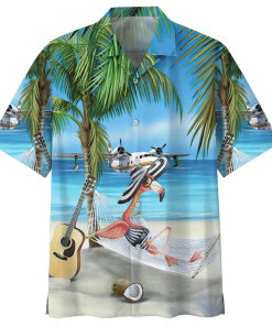 Flamingo Tropical Hawaiian Shirt RB0644