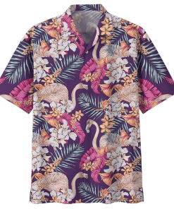 Flamingo Tropical Hawaiian Shirt RB2103