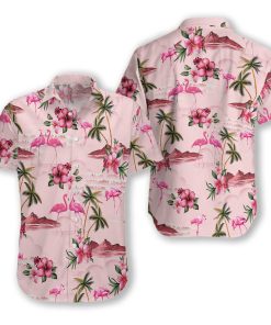 Flamingo Tropical Hawaiian Shirt RB4422