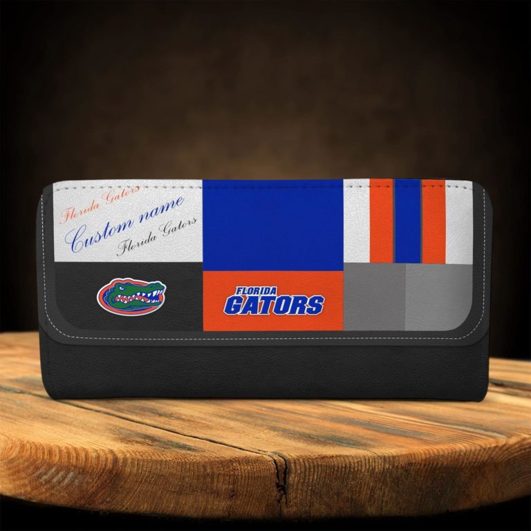 Florida Gators Custom Name Zippy Long Wallets