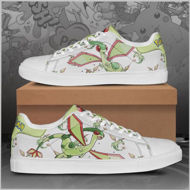 Flygon Pokemon Low top Leather Stan Smith Shoes, Custom Sneaker