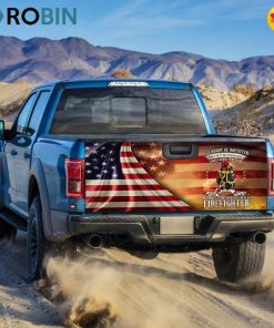 Forever The Title Firefighter Truck Tailgate Decal Sticker Wrap Forever The Title Firefighter Truck Tailgate Decal Sticker Wrap
