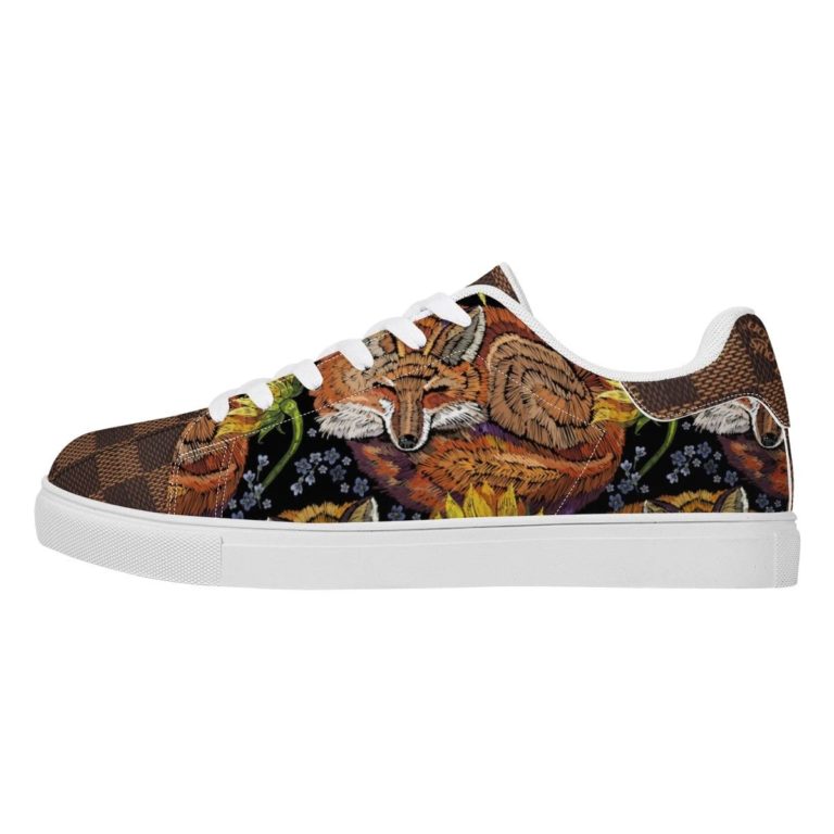 Fox White Low top Leather Stan Smith Sneaker, Casual Shoes