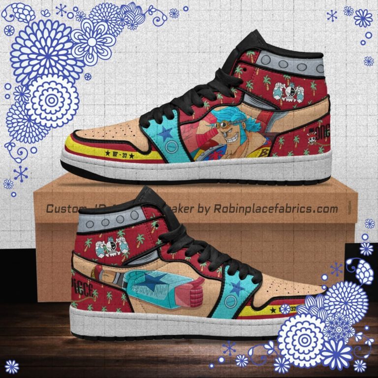Franky Anime Shoes Custom One Piece Boot Sneakers