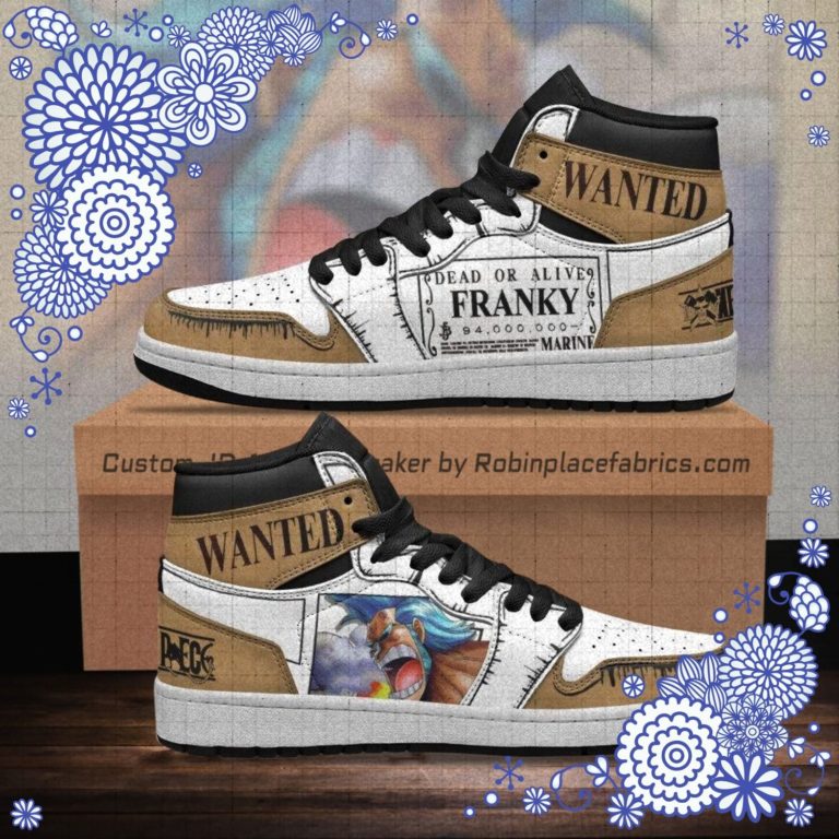Franky Boot Sneakers Custom One Piece Anime Shoes