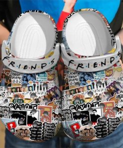 Friends Sitcom Tv Show Friends Clog Clog Crocs Shoes