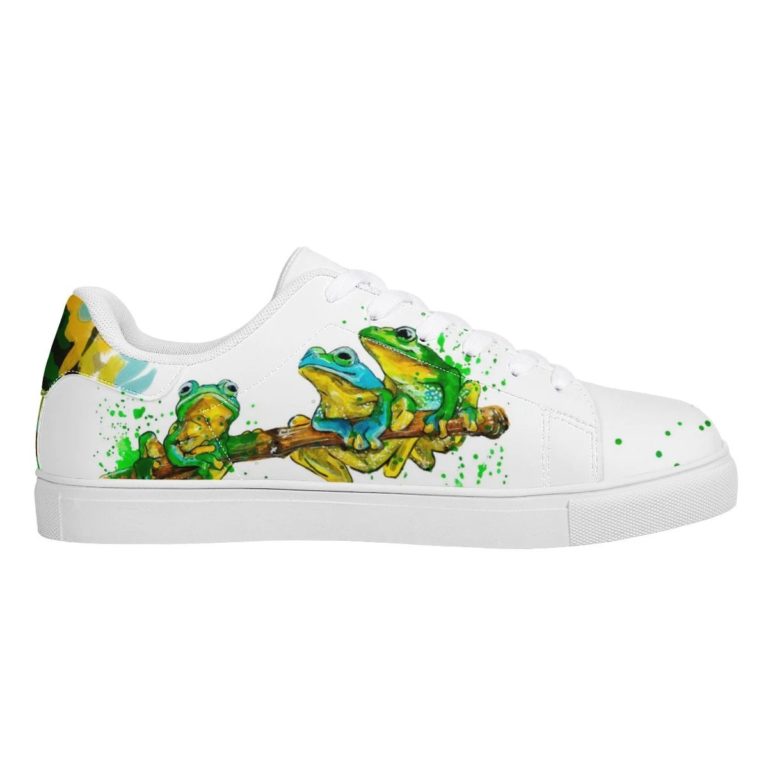 Frog Low top Leather Stan Smith Sneaker, Casual Shoes