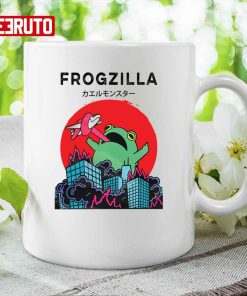 Frogzilla Aesthetic Frog Mug Frogzilla Aesthetic Frog Mug