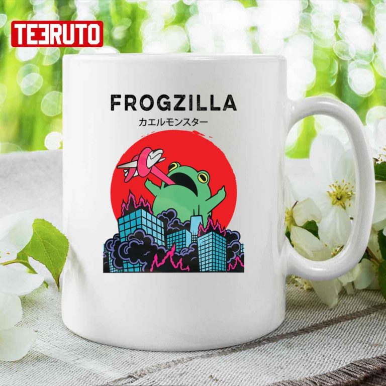 Frogzilla Aesthetic Frog Mug