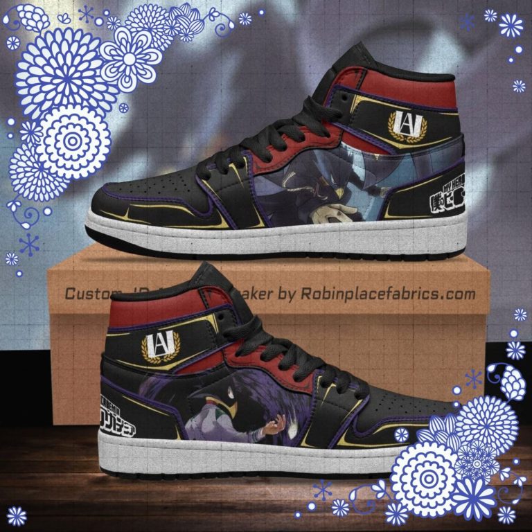 Fumikage Tokoyami Boot Sneakers Custom My Hero Academia Anime Shoes