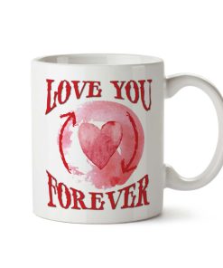 Funny Love You Forever Girlfriend Mug Valentines