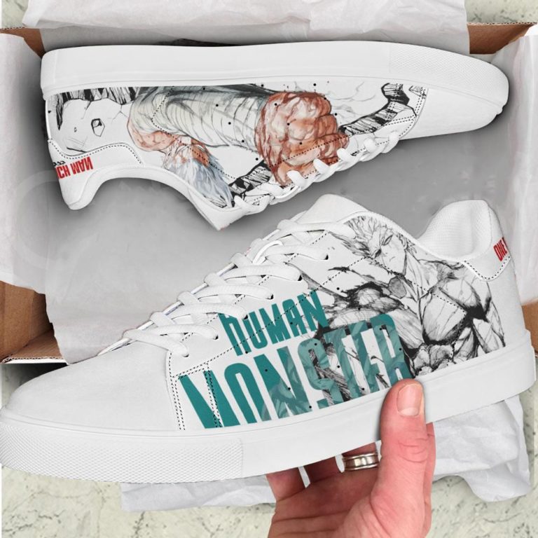 Garou One Punch Man Low top Leather Stan Smith Shoes, Custom Sneaker