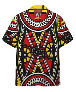 Gearhumsn 3D Queen Of Hearts Judith Casual Button Down Hawaiian Shirts