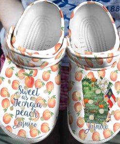 Georgia Clog Custom Fashion Style Crocs Shoes