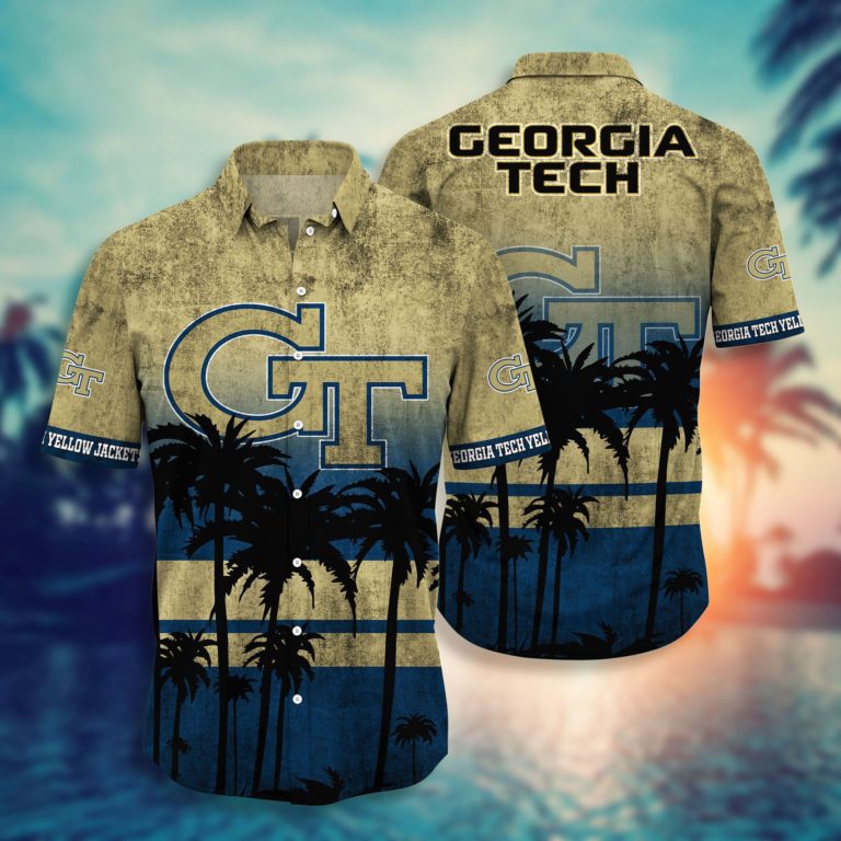 Georgia Tech Yellow Jackets Hawaii Shirt