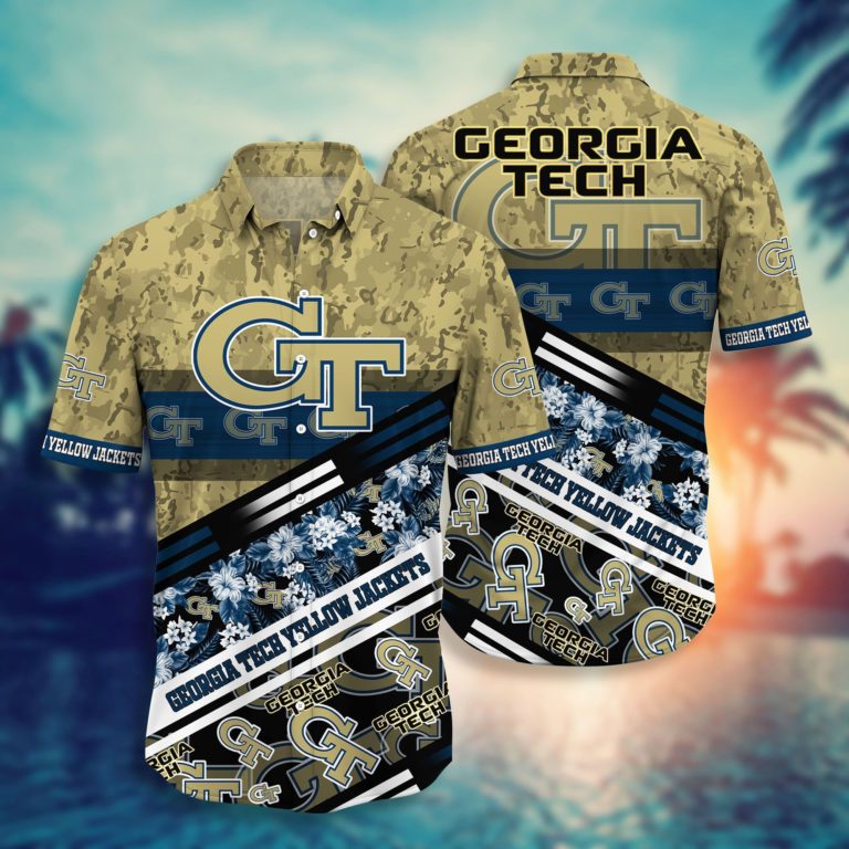 Georgia Tech Yellow Jackets Hawaii Shirt NCAA