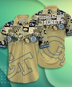 Georgia Tech Yellow Jackets Hawaiian Aloha Shirts