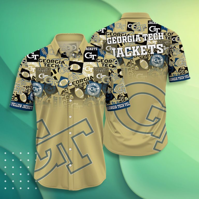 Georgia Tech Yellow Jackets Hawaiian Aloha Shirts