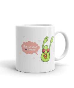 Give Me Some Avo-Cuddles Funny Valentines Couple With Love And Avocado Mash-Up On Love Ceramic Mug