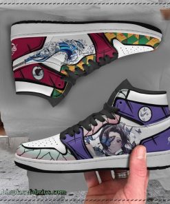 Giyu x Shinobu Boot Sneakers Custom Demon Slayer Anime Shoes