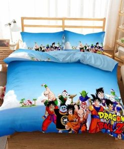 Goku Bed Set Fighters Kame House Island Dragon Ball Z Anime Bedding