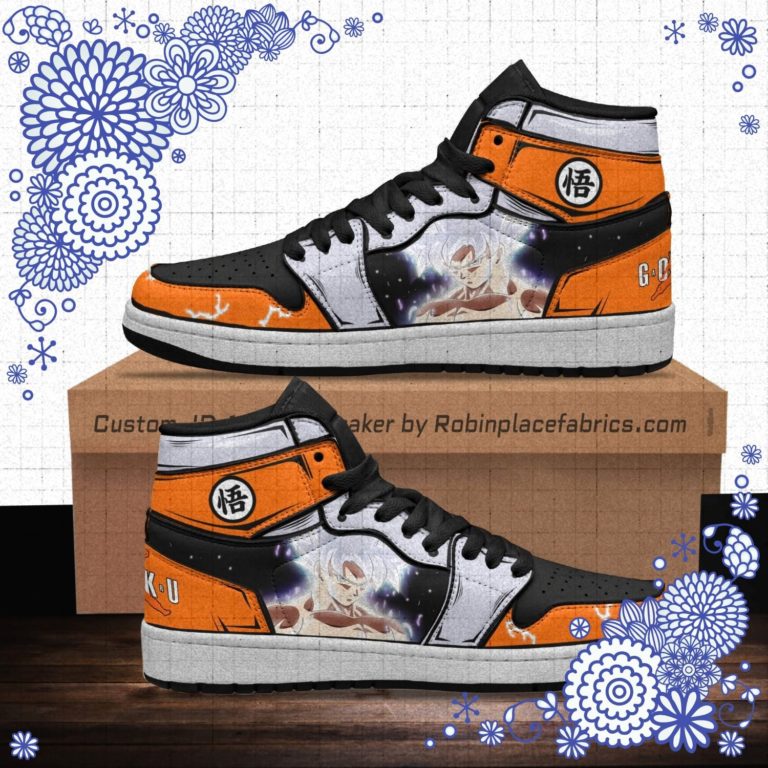 Goku Ultra Instinct Anime Shoes Dragon Ball Custom Boot Sneakers