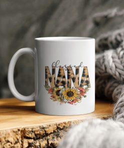 Grandma Blessed Nana Ceramic Coffee Mug Grandma Blessed Nana Ceramic Coffee Mug