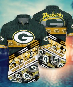 Green Bay Packers NFL Hawaiian Aloha Shirts NFL